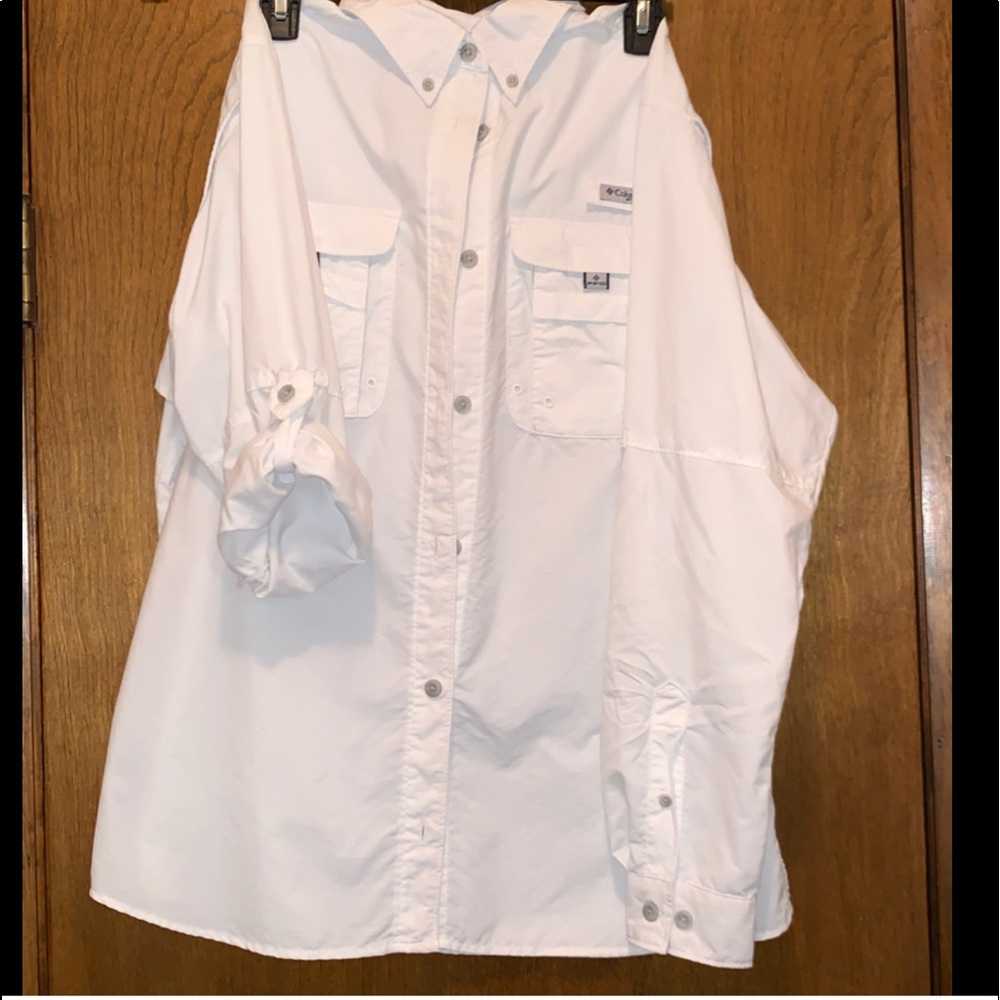 Columbia long sleeve button down